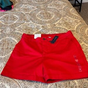 Tommy Hilfiger NWT red shorts